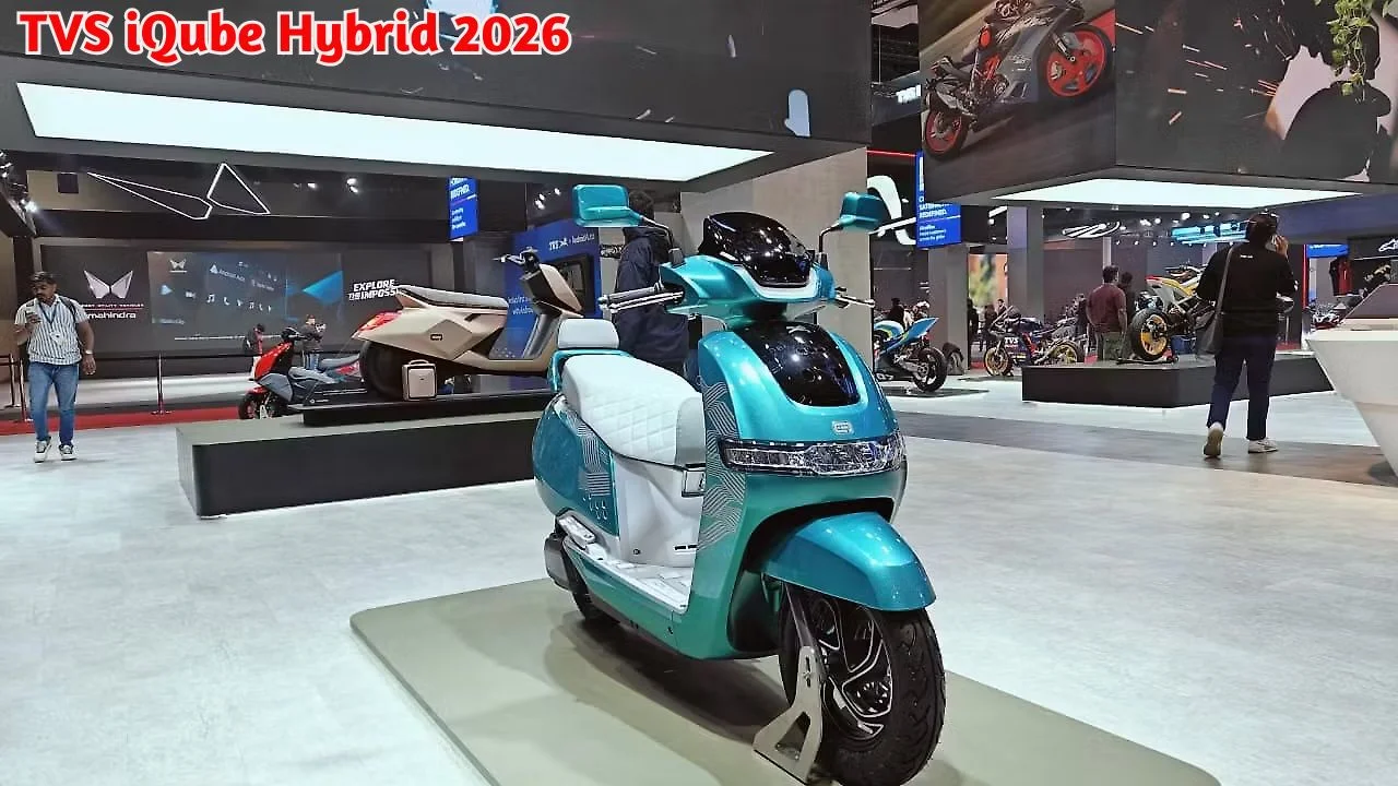TVS iQube Hybrid Breaks EV Limits: Electric Efficiency Meets Petrol Range Security
