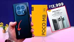 Poco M8 5G Launch 2026 With Curved AMOLED, Snapdragon 6 Gen 3, 5520mAh Battery and 45W Fast Charging